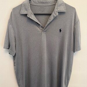Polo by Ralph Lauren Gray Men's Performance Polo